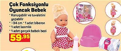 Çok Fonksiyonlu Oyuncak Bebek image