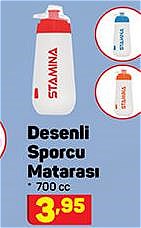 Desenli Spor Matarası 700 cc image