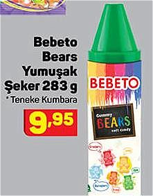 Bebeto Bears Yumuşak Şeker 283 g image