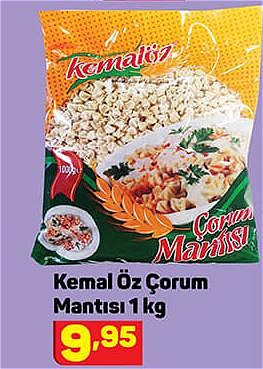 Kemal Öz Çorum Mantısı 1 kg image