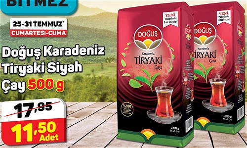 Doğuş Karadeniz Tirkayi Siyah Çay 500 g image