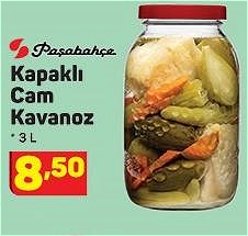 Paşabahçe Kapaklı Cam Kavanoz 3 l image