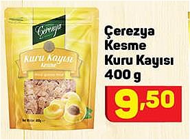 Çerezya Kesme Kuru Kayısı 400 g image