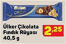 Ülker Çikolata Fındık Rüyası 40,5 g image