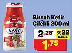 Birşah Kefir Çilekli 200 ml image