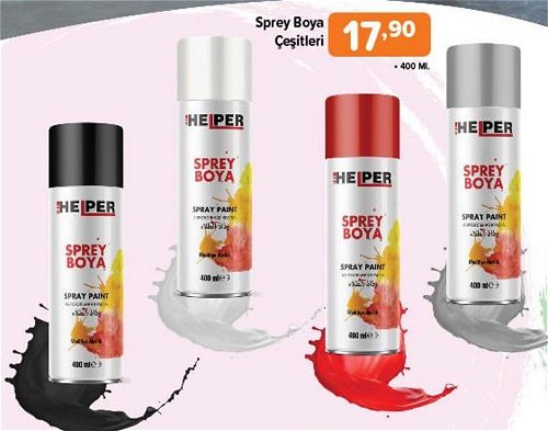 Sprey Boya Çeşitleri 400 ml image