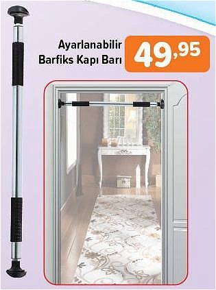 Ayarlanabilir Barfiks Kapı Barı image