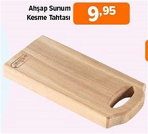 Ahşap Sunum Kesme Tahtası image