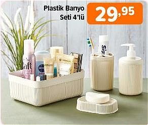 Plastik Banyo Seti 4'lü image