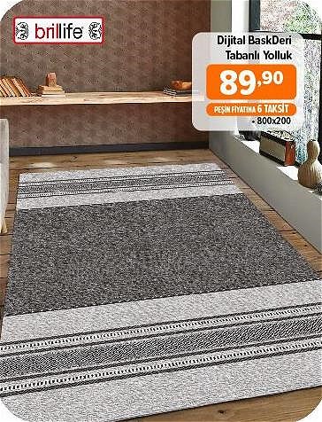 Brillife Dijital Bask Deri Tabanlı Yolluk 800x200 image