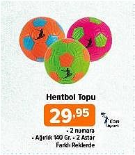 Can Sport Hentbol Topu 2 numara image
