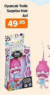 Oyuncak Trolls Surprise Hair Asf image