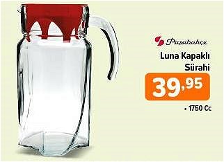 Paşabahçe Luna Kapaklı Sürahi 1750 cc image