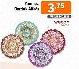 Wecan Home Yanmaz Bardak Altlığı image