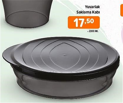 Tuffex Yuvarlak Saklama Kabı 2300 Ml image