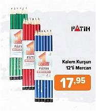 Fatih Kurşun Kalem Mercan 12'li image