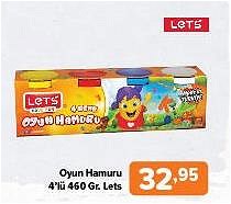 Let's Oyun Hamuru 4'lü 460 gr  image