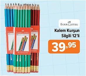 Faber Castell Kurşun Kalem Silgili 12'li image