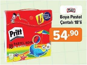 Pritt Pastel Boya Çantalı 18'li image