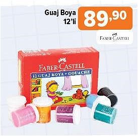 Faber Castell 12'li Guaj Boya image