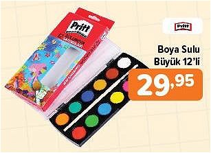 Pritt Sulu Boya Büyük 12'li image