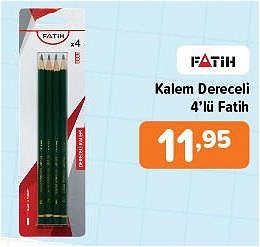 Fatih Dereceli Kalem 4'lü image