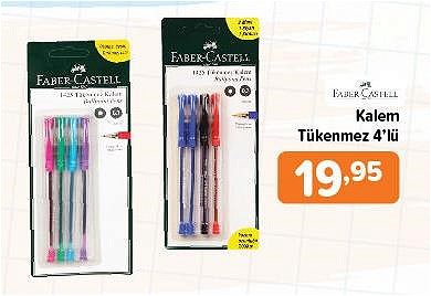 Faber Castell Tükenmez Kalem 4'lü image