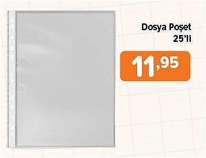 Poşet Dosya 25'li image