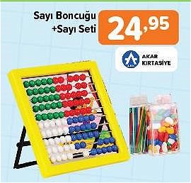 Akar Kırtasiye Sayı Boncuğu + Sayı Seti image