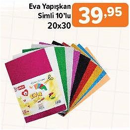 Eva Yapışkan Simli 10'lu 20x30 image