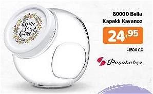 Paşabahçe 80000 Bella Kapaklı Kavanoz 1500 cc image