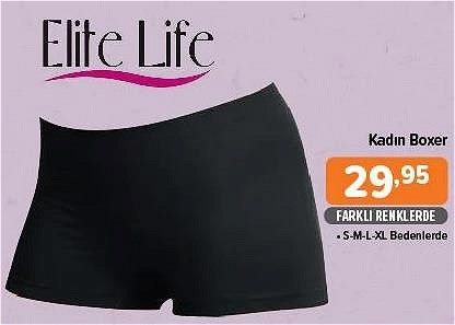 Elite Life Kadın Boxer image