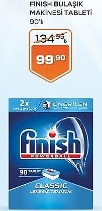 Finish Bulaşık Makinesi Tableti 90'lı image