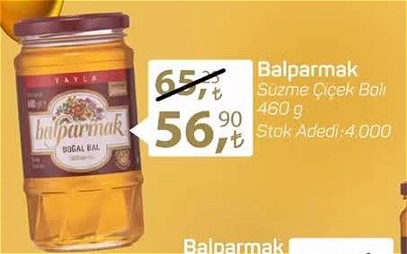 Balparmak Süzme Çiçek Balı 460 g image