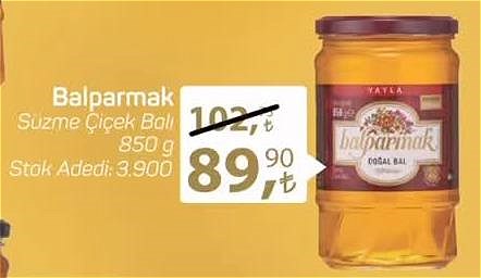 Balparmak Süzme Çiçek Balı 850 g image