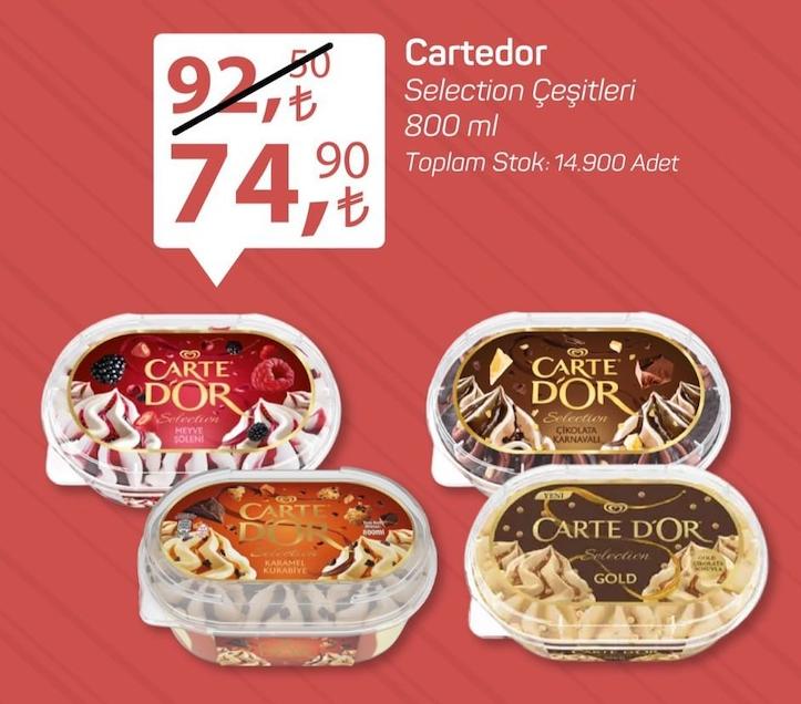 Cartedor Selection Çeşitleri 800 Ml image