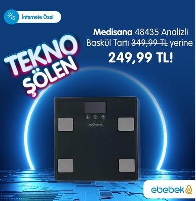 ebebek Medisana 48435 Analizli Baskül Tartı