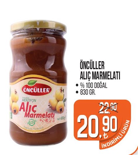 Öncüller Alıç Marmelatı 830 Gr image