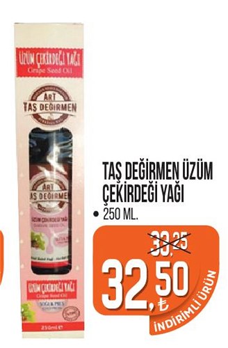 Taş Değirmen Üzüm Çekirdeği yağı 250 ml image