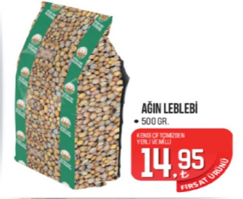 Tarım Kredi Birlik Ağın Leblebi 500 gr image