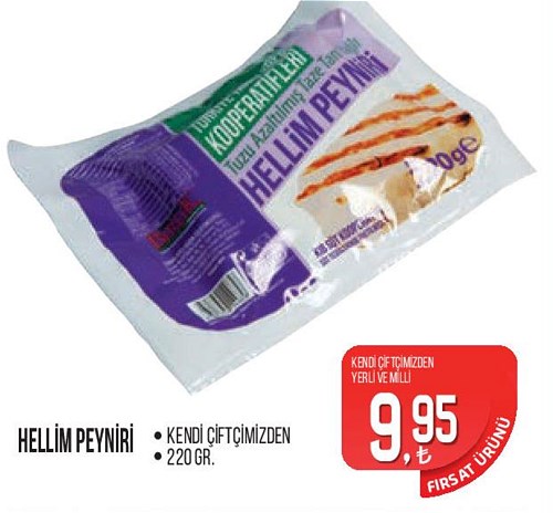 Tarım Kredi Birlik Hellim Peyniri 220 Gr image