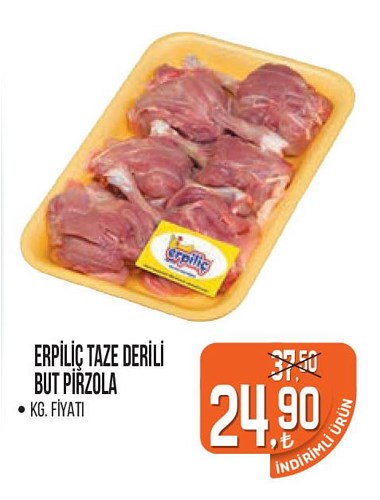 Erpiliç Taze Derili But Pirzola Kg image