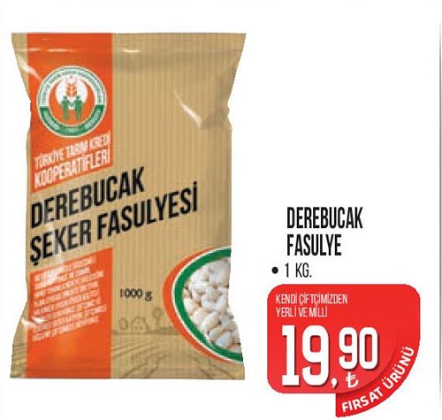 Tarım Kredi Birlik Derebucak Fasulye 1 Kg image