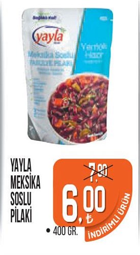 Yayla Meksika Soslu Pilaki 400 Gr image