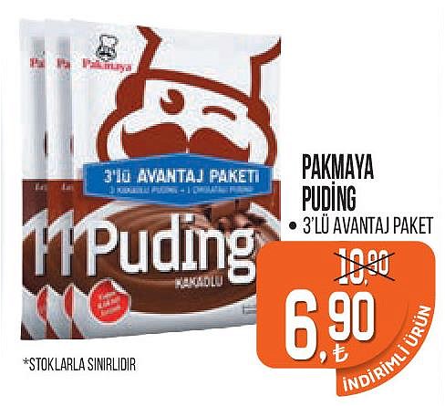 Pakmaya Puding 3'lü Avantaj Paket image