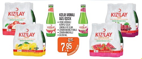 Kızılay Aromalı Gazlı İçecek 6x200 ml image