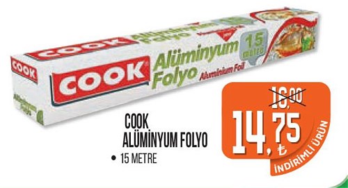 Cook Alüminyum Folyo 15 Metre image