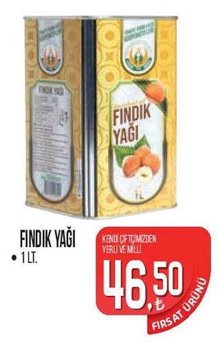 Tarım Kredi Kooperatifi Tarım Kredi Birlik Fındık Yağı 1 lt