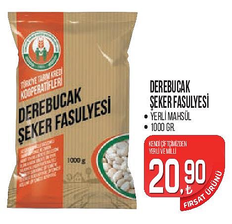 Tarım Kredi Birlik Derebucak Şeker Fasulyesi 1000 Gr image