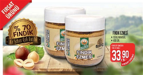 Tarım Kredi Birlik Fındık Ezmesi 400 Gr image